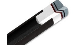 Kij bilardowy, Pool, Cuetec Cynergy CT-15K Carbon, perłowo-biały, 3/8x14