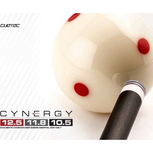 Kij bilardowy, Pool, Cuetec Jump Cynergy Propel, czerwony, szybkie uwalnianie