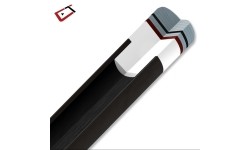 Kij bilardowy Cuetec Cynergy CT-15K Carbon, rubinowo-czerwony, 3/8x14