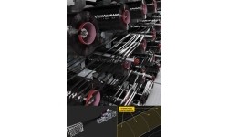 Kij bilardowy Cuetec Cynergy CT-15K Carbon, rubinowo-czerwony, 3/8x14