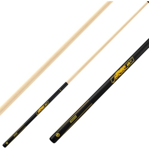 Kij bilardowy, bilard, Predator Air 2 Sport Wrap Jump, trzyczęściowy, czarny, miniradiowy