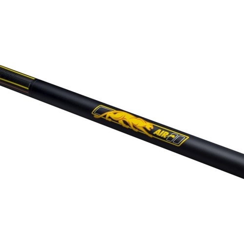 Kij bilardowy, bilard, Predator Air 2 Sport Wrap Jump, trzyczęściowy, czarny, miniradiowy