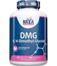 Haya Labs DMG (dimetilglicinas) 100kaps.