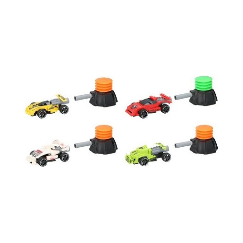 Race Car Gearbox, 15cm, PP, 4ass dsg - Red