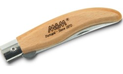 Nóż składany z bezpieczną blokadą MAM Iberica 2011, bukszpan, 7,5cm