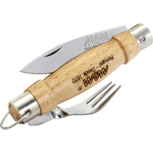 Nóż składany z widelcem MAM Traditional 2020, 6.1cm