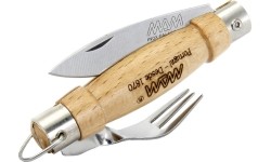Nóż składany z widelcem MAM Traditional 2020, 6.1cm