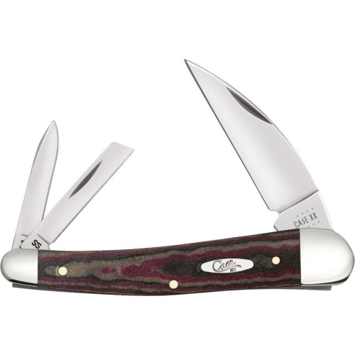 Nóż kieszonkowy Case SS Rustic Red Richlite Seahorse Whittler