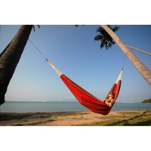 Rodzinny hamak ogrodowy Amazonas Paradiso Terracota