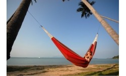 Rodzinny hamak ogrodowy Amazonas Paradiso Terracota