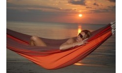 Rodzinny hamak ogrodowy Amazonas Paradiso Terracota