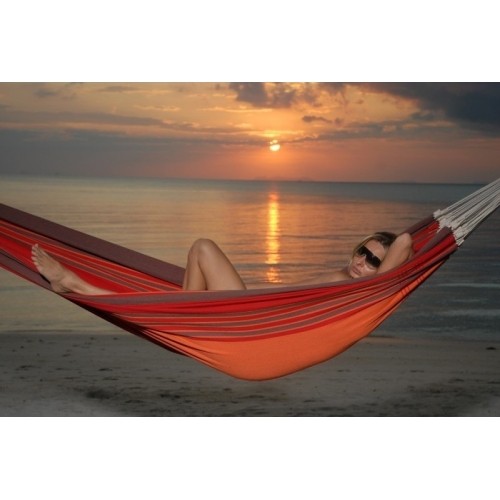 Rodzinny hamak ogrodowy Amazonas Paradiso Terracota