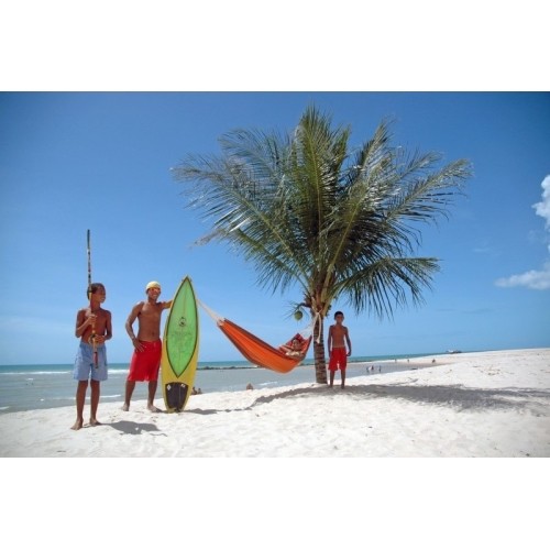 Rodzinny hamak ogrodowy Amazonas Paradiso Terracota