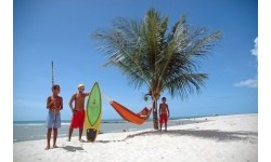 Rodzinny hamak ogrodowy Amazonas Paradiso Terracota