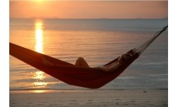 Rodzinny hamak ogrodowy Amazonas Paradiso Terracota