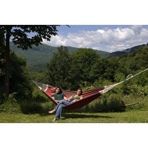 Rodzinny hamak ogrodowy Amazonas Paradiso Terracota