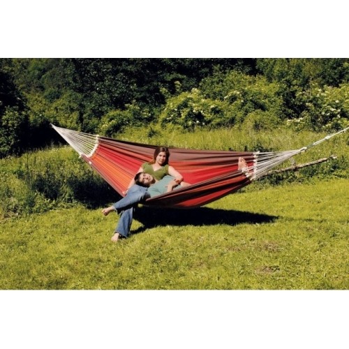 Rodzinny hamak ogrodowy Amazonas Paradiso Terracota