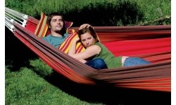 Rodzinny hamak ogrodowy Amazonas Paradiso Terracota