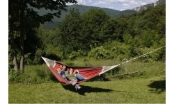 Rodzinny hamak ogrodowy Amazonas Paradiso Terracota