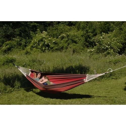 Rodzinny hamak ogrodowy Amazonas Paradiso Terracota