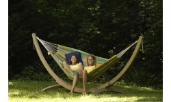 Podwójny hamak ogrodowy Amazonas Barbados Lemon, Dla 2 osób
