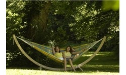 Podwójny hamak ogrodowy Amazonas Barbados Lemon, Dla 2 osób