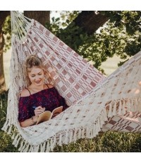 Rodzinny hamak ogrodowy Amazonas RIO, Bordeaux