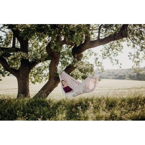 Rodzinny hamak ogrodowy Amazonas RIO, Bordeaux