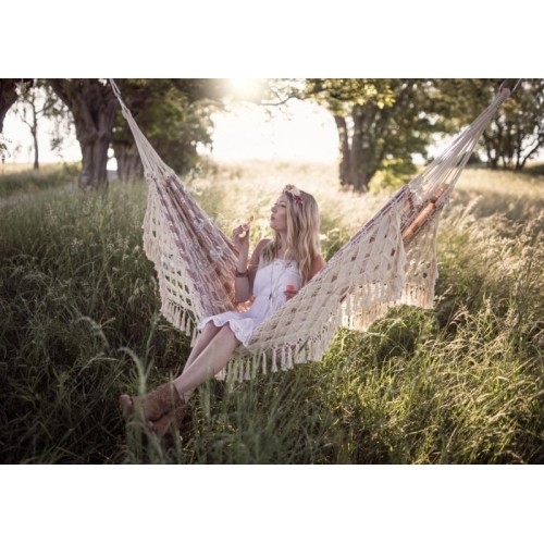 Rodzinny hamak ogrodowy Amazonas RIO, Bordeaux