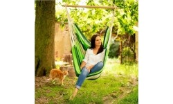 Hamak Krzesło ogrodowy do siedzenia Amazonas Brasil, Oliva