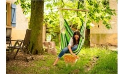 Hamak Krzesło ogrodowy do siedzenia Amazonas Brasil, Oliva