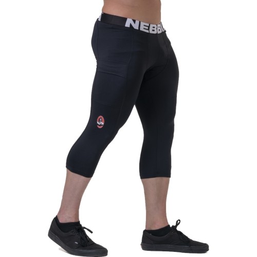 Legginsy męskie Capri Nebbia Legend of Today 188 - Black
