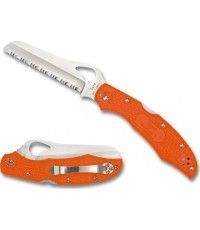 Składany nóż Spyderco BY17SOR2 Cara Cara 2 Rescue - pomarańczowy