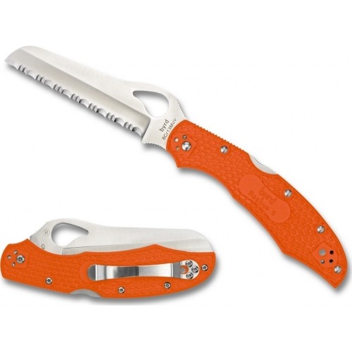 Nóż składany Spyderco BY17SOR2 Cara Cara 2 Rescue, pomarańczowy