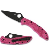 Nóż składany Spyderco C11FPPNS30VBK, Różowy