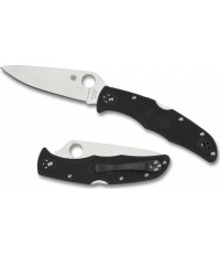Składany nóż myśliwski survivalowy Spyderco C10FPBK Endura 4, Flat Ground - czarny