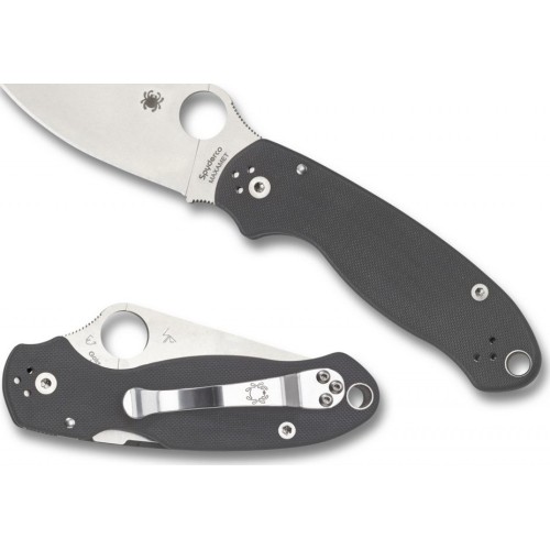 Nóż składany Spyderco C223GPDGY Para 3, ciemnoszary