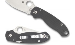 Nóż składany Spyderco C223GPDGY Para 3, Szary
