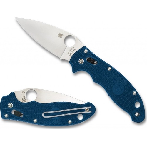 Nóż składany Spyderco C101PCBL2 Manix 2, niebieski