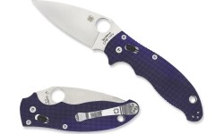 Nóż składany Spyderco C101GPDBL2 Manix 2 - granatowy
