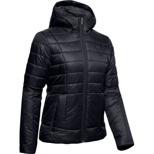 Damska ocieplana kurtka z kapturem Under Armour - Black