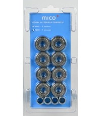 Łożyska Chrome Mico Abec-7, 8 szt.