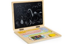 Educational Magnetic Board Laptop With Letters And Numbers Eco Toys, Bue