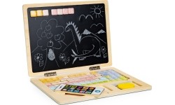 Educational Magnetic Board Laptop With Letters And Numbers Eco Toys, Bue