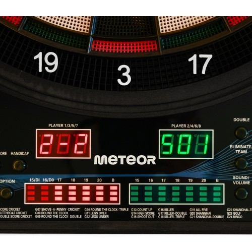 Elektryczna tarcza do rzutek 4-led