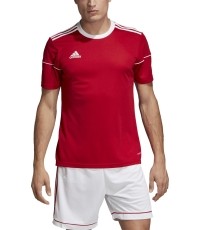 Koszulka piłkarska Adidas Squad 17 JSY SS czerwona BJ9174