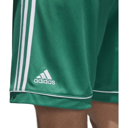 Męskie spodenki piłkarskie Adidas Squad 17 zielone