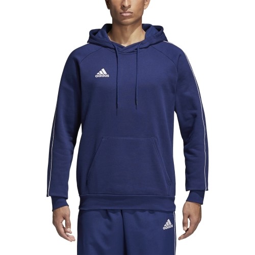 Bluza z kapturem Adidas Core 18, granatowa, CV3332