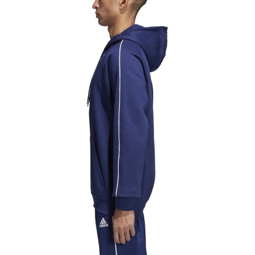 Bluza z kapturem Adidas Core 18, granatowa, CV3332