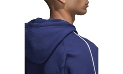 Bluza z kapturem Adidas Core 18, granatowa, CV3332